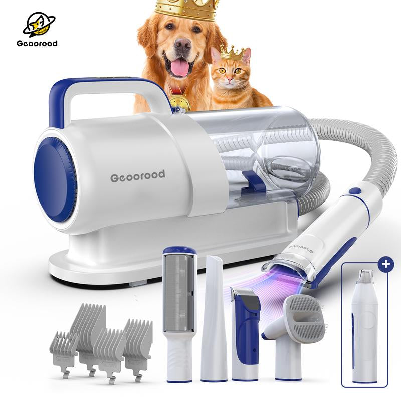 Geoorood All-In-One Dog & Cat Grooming Vacuum Kit